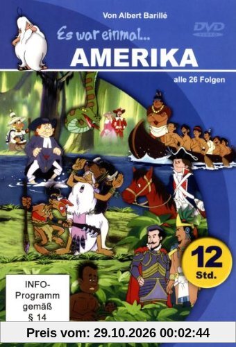 ES WAR EINMAL ... AMERIKA (6 DVDs im Geschenkschuber - 728 Minuten)