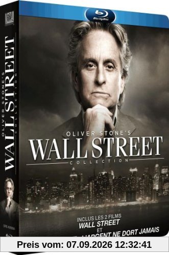 Coffret wall street : wall street 1 ; wall street 2, l'argent ne dort jamais [Blu-ray] [FR Import]