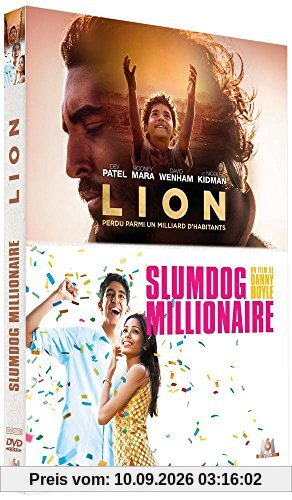 Coffret dev patel 2 films : slumdog millionaire ; lion [FR Import]