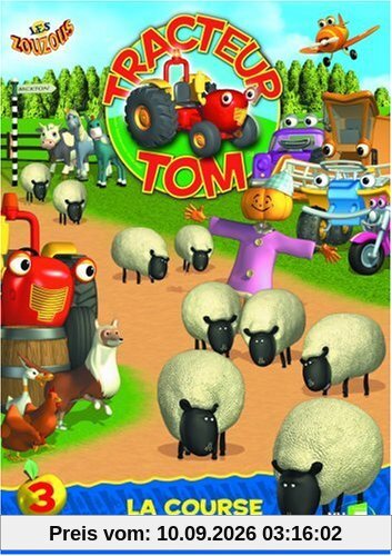 Tracteur tom, saison 2, vol 3 en nouveauté: la course des moutons [FR IMPORT]