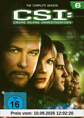 CSI: Crime Scene Investigation - Die komplette Season 6 [6 DVDs]