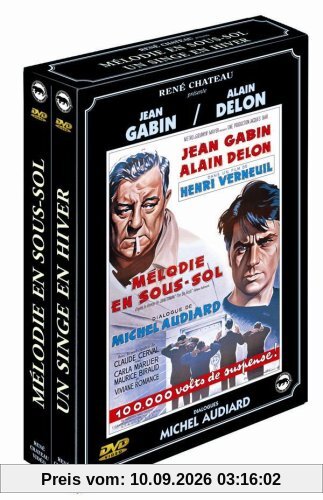 Coffret Gabin / Audiard : un singe en hiver / melodie en sous-sol [FR Import]