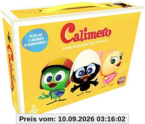 Coffret calimero : mallette et ses amis ; les inventions de do vinci; vive la récré [FR Import]