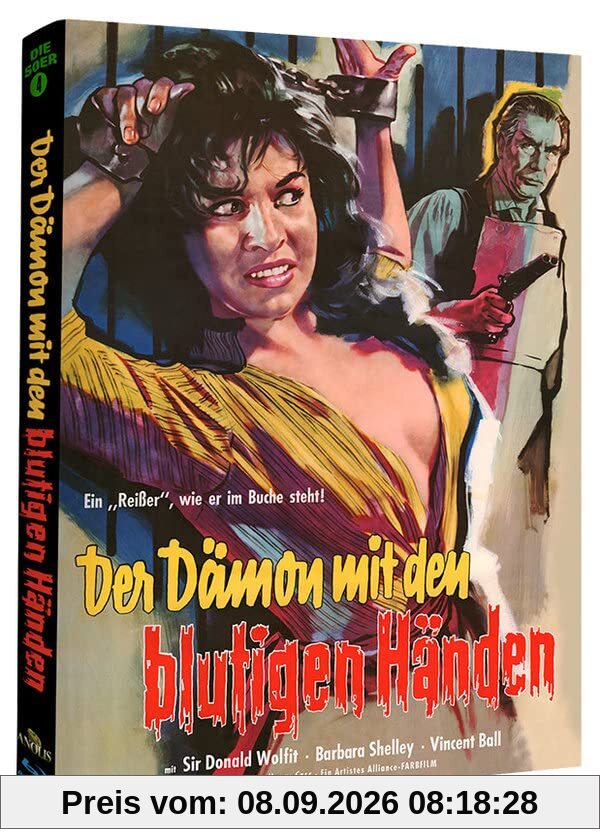 Der Dämon mit den blutigen Händen - Mediabook - Cover A - PHANTASTISCHE FILMKLASSIKER FOLGE NR. 18 [Blu-ray]