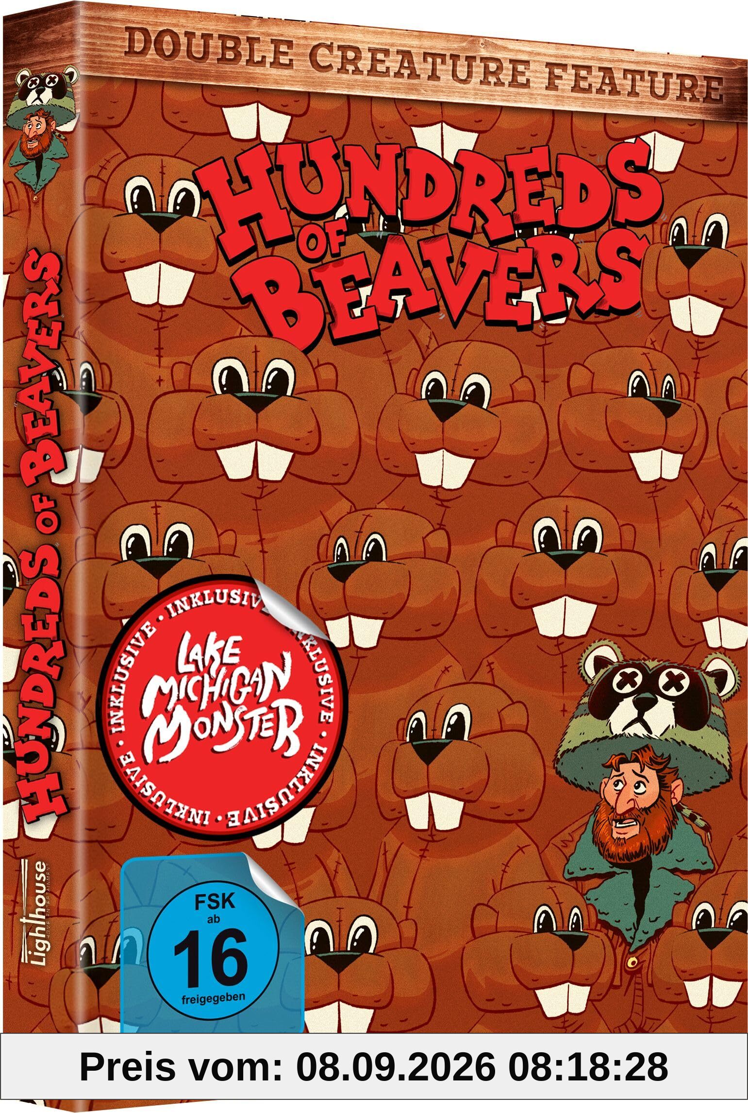 Double Creature Feature / Hundreds of Beavers & Lake Michigan Monster [Blu-ray]