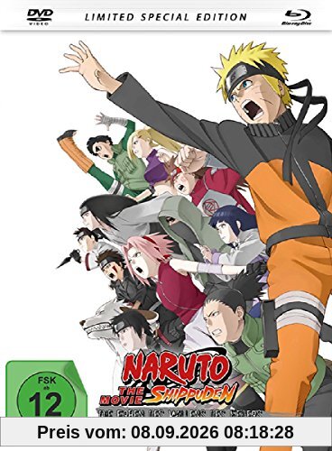 Naruto Shippuden - Die Erben des Willens des Feuers - The Movie 3 Mediabook [DVD + Blu-ray] [Special Edition]