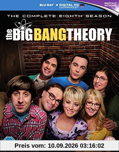 The Big Bang Theory - Season 8 [Blu-ray] [2015] UK-Import, Sprache: Englisch