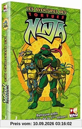 Les aventures des Tortues Ninja - Coffret 3 DVD [FR Import]