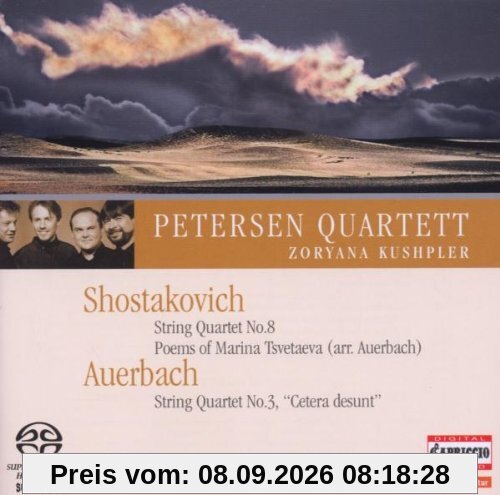 Streichquartett Nr.8 op.110, Sechs Gedichte von Marina Zwetajewa op.143, Cetera Desunt