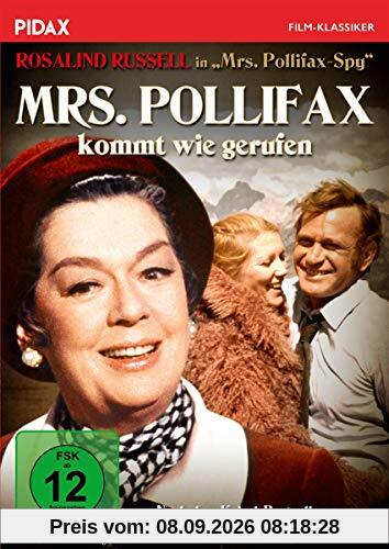 Mrs. Pollifax kommt wie gerufen (Mrs. Pollifax-Spy) / Spannende Verfilmung des Romans von Dorothy Gilman (Pidax Film-Klassiker)