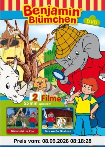 Benjamin Blümchen - Diebstahl im Zoo / Das Weisse Nashorn