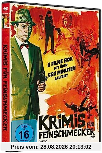 Krimis für Feinschmecker [3 DVDs]