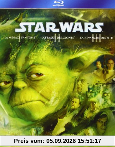 Coffret prélogie star wars : episodes 1 à 3 [Blu-ray] [FR Import]