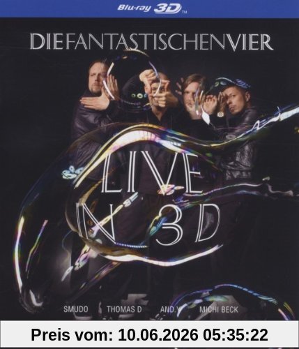Die Fantastischen Vier - Live in 3D (2D + 3D Version)  [3D Blu-ray]