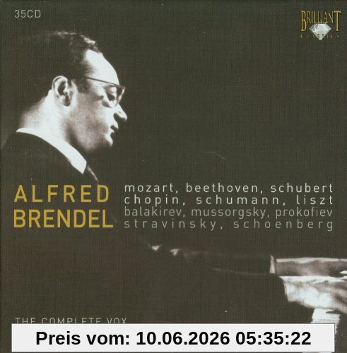 Alfred Brendel: The Complete Vox,Turnabout & Vanguard Solo Recordings