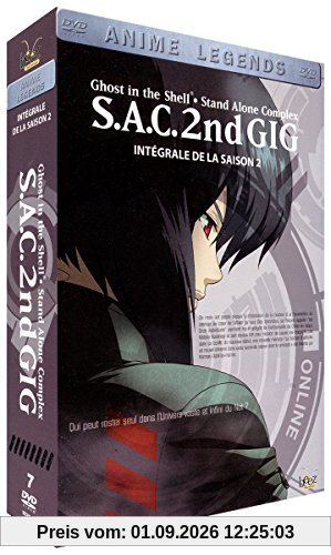 Coffret ghost in the shell : stand alone complex 2nd gig, saison 2 [FR Import]