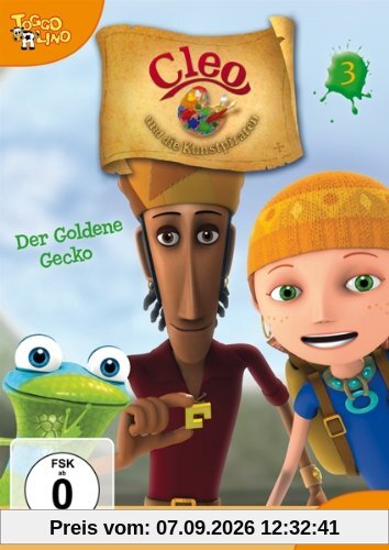 Cleo und die Kunstpiraten: Folge 3 - Der goldene Gecko