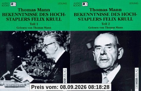 Bekenntnisse des Hochstaplers Felix Krull, 3 Cassetten