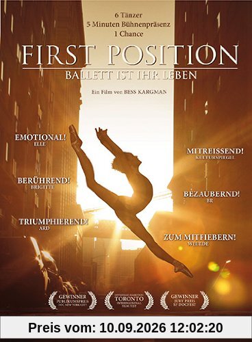 First Position - Ballett ist ihr Leben - Mediabook [2 Disc-Set, DVD + Blu-ray] [Special Edition]