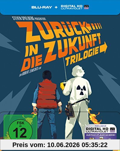 Zurück in die Zukunft - Trilogie. 30th Anniversary Edition - Steelbook [Blu-ray] [Limited Edition]