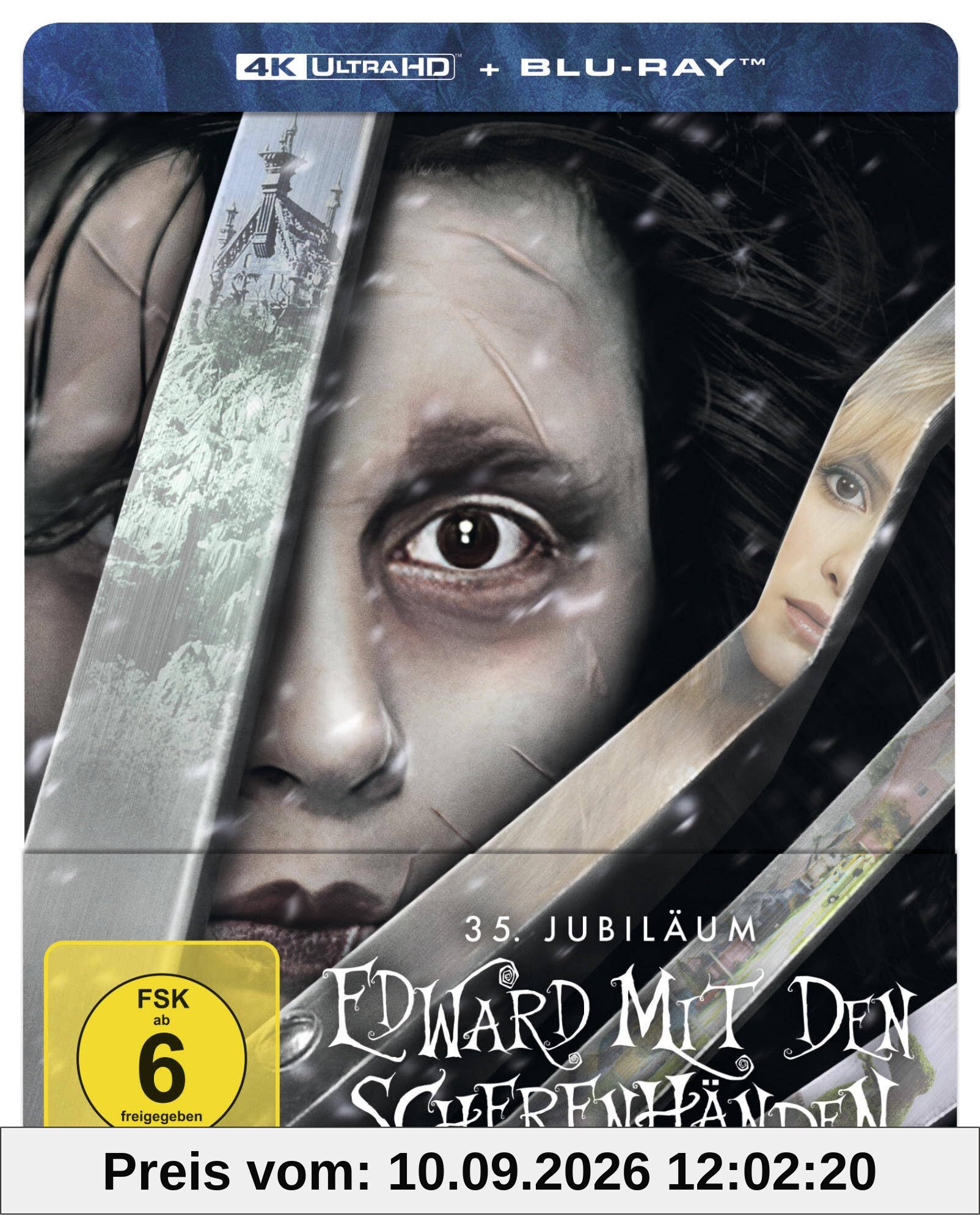 Edward mit den Scherenhänden - Limitiertes Steelbook (4K UHD + Blu-ray)