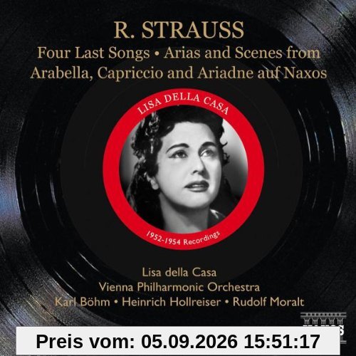 Strauss: Vier Letzte Lieder, Arien - Lisa della Casa