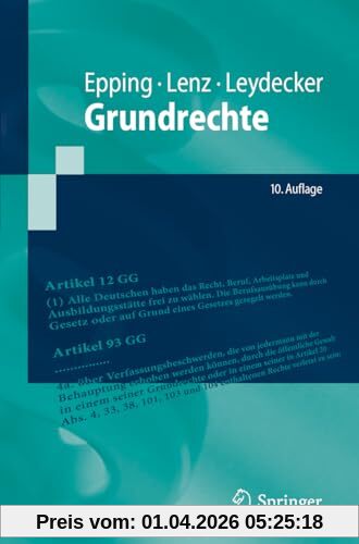 Grundrechte (Springer-Lehrbuch)