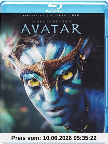 Avatar (2D+3D+DVD) (limited edition) [Blu-ray] [IT Import]