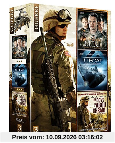 Coffret Guerre 2017 : Les Boys d'Abou Ghraib + L'Elu + U-Boat