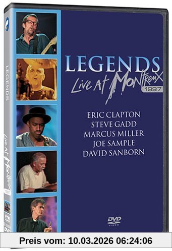 Eric Clapton Various Artists - The Legends, Live At Montreux 1997