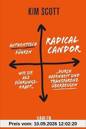 Radical Candor - Authentisch führen: Wie Sie als Führungskraft durch Offenheit und Transparenz überzeugen