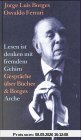 Lesen ist Denken mit fremdem Gehirn