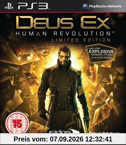 [UK-Import]Deus Ex Human Revolution Limited Edition Game PS3