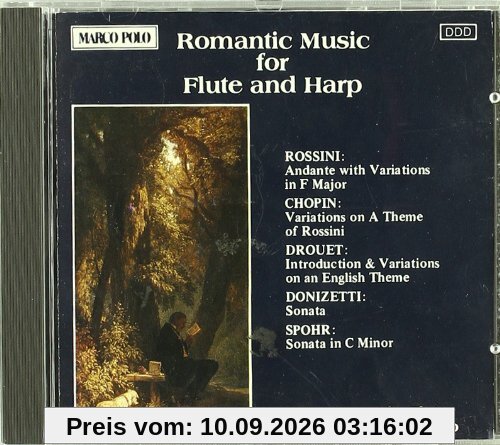 Romantische Musik für Flöte und Harfe