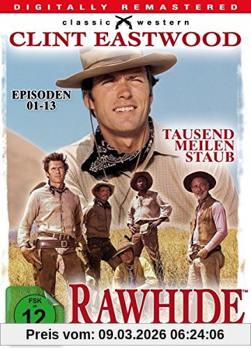 Clint Eastwood Rawhide - Tausend Meilen Staub - Season 8 [4 DVDs]