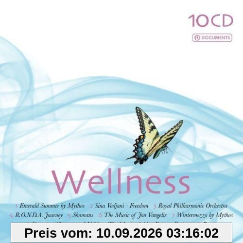 Wellness-10 CD Wallet Box