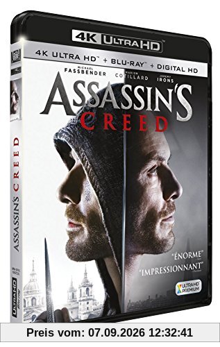 Assassin's creed 4k ultra hd [Blu-ray] [FR Import]
