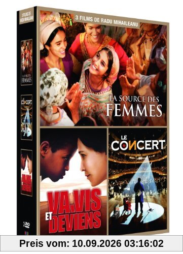 Coffret radu mihaileanu : la source des femmes ; le concert ; va vis et deviens [FR Import]
