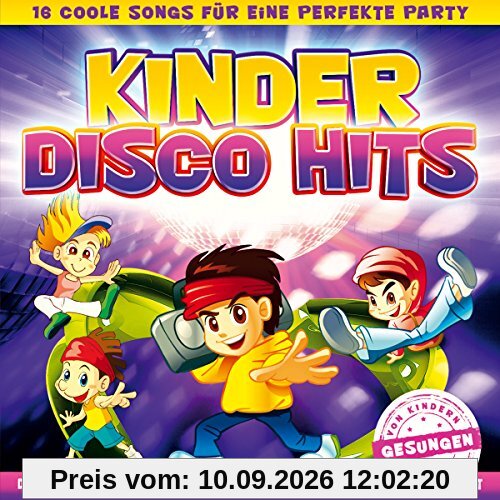 Kinder Disco Hits; 16 coole Songs für eine perfekte Party; für Kids; Kinderlieder; Kinderparty; 10 freche Piraten; Veo Veo; Karaoke; Der Cowboy Jim aus Texas; Meine Tante aus Marokko; Känguru Dance; Kuschel Song; Klick Klack; Kids; Eisbären