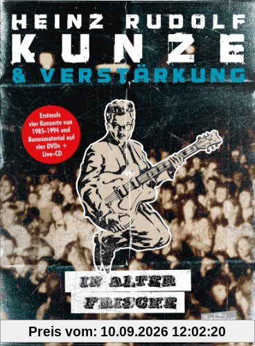 Heinz Rudolf Kunze & Verstärkung - In alter Frische (4 DVDs + 1 CD)