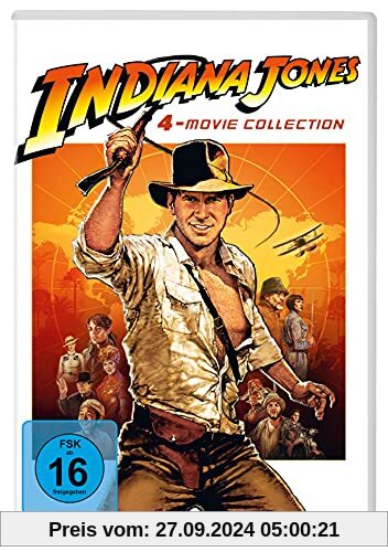 Indiana Jones - 4-Movie Collection [4 DVDs]