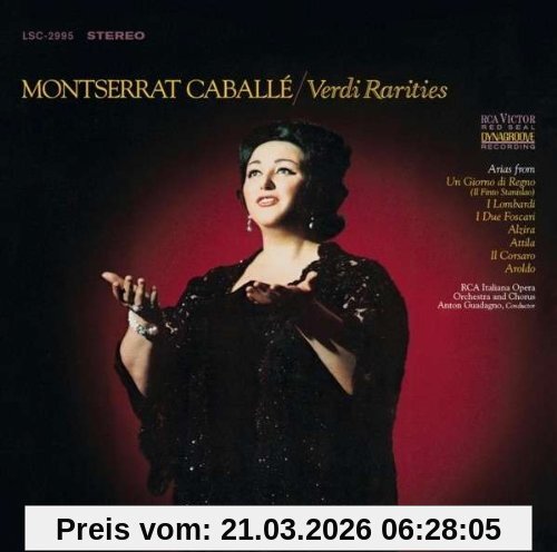Montserrat Caballe Verdi Rarities