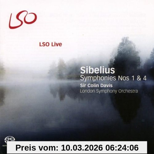 unbekannt Jean Sibelius, Sinfonien Nr. 1 & Nr. 4