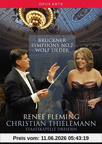 Christian Thielemann Bruckner, Sinfonie Nr. 7 / Wolf, Lieder [Dvd]
