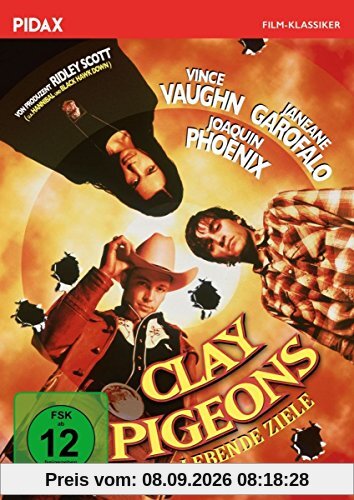 Clay Pigeons - Lebende Ziele / Rabenschwarze Krimi-Komödie mit Joaquin Phoenix und Vince Vaughn (Pidax Film-Klassiker)