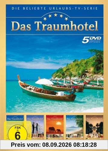 Das Traumhotel - 5er-DVD-Box Folge 1 - Indien; Zauber von Bali; Afrika; Sterne über Thailand; Dubai - Abu Dhabi