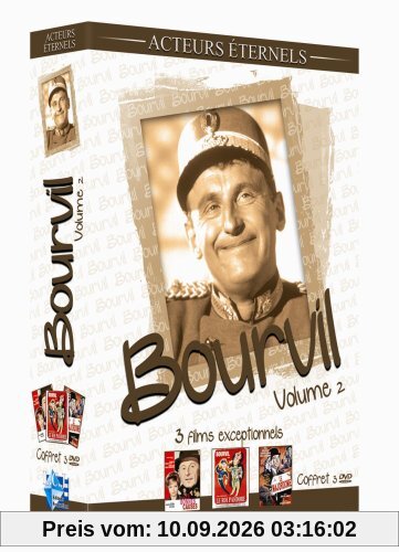 Coffret bourvil, vol. 2 : les bonnes causes ; le roi pandore ; le majordome [FR Import]