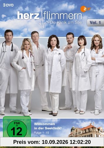 Herzflimmern - Die Klinik Am See Vol.1 (Folgen 1-15) [3 DVDs]