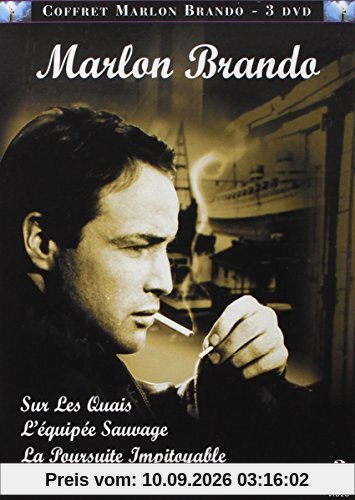 Marlon Brando : Sur le quais ; L'équipée sauvage ; La poursuite impitoyable [FR IMPORT]