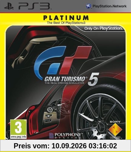 Gran Turismo GT 5 Game (Platinum) PS3 [UK-Import]